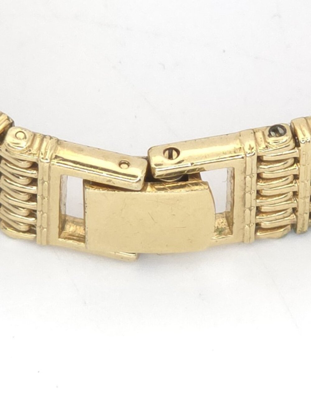 Vtg Ladies Seiko Dress Watch Bamboo Style 2E20-6109 New Battery - Picture 4 of 13
